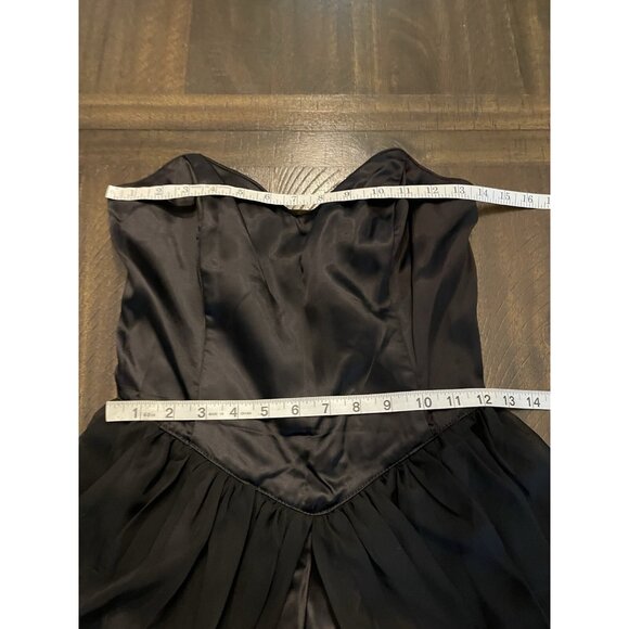 VTG 90s Disney Breathless Mahoney Black Cocktail Dress Dick Tracy Disneyana 9/10 - Picture 7 of 9